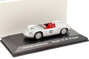 PORSCHE 718 RS 60 SPYDER #42 WINNER 12H SEBRING 1960 HERRMANN/GENDEBIEN ПОРШЕ 718 СПАЙДЕР (ПОБЕДИТЕЛЬ 12 ЧАСОВ СЕБРИНГА) — фото 4