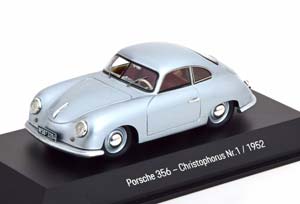 PORSCHE 356 CHRISTOPHORUS NO 1 1952 SILVER