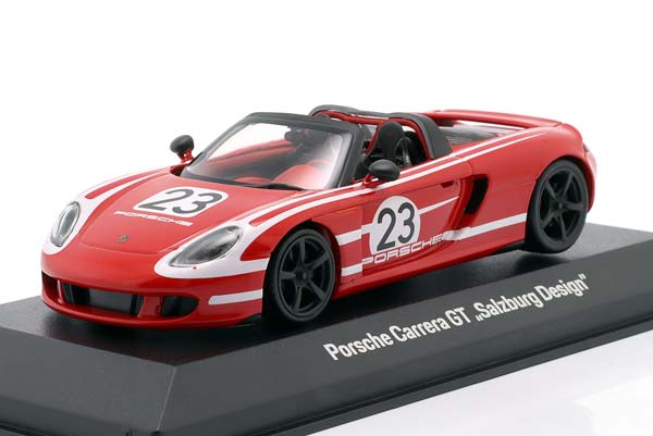PORSCHE CARRERA GT #23 SALZBURG LIVERY RED / WHITE / ПОРШЕ КАРРЕРА ГТ САЛЗБУРГ ЛИВРЕЯ КРАСНЫЙ БЕЛЫЙ