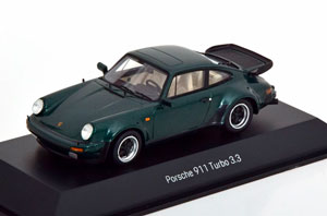 PORSCHE 911 TURBO 3.3 GENERATION 2 DARK GREEN-METALLIC