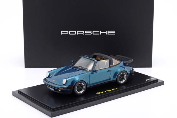 PORSCHE 911 TURBO TARGA YEAR OF CONSTRUCTION 1987 AMAZONIAN GREEN METALLIC / ПОРШЕ 911 ТУРБО ТАРГА АМАЗОНИАН ЗЕЛЕНЫЙ МЕТАЛЛИК — фото 3