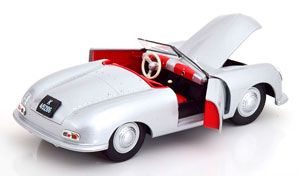PORSCHE 356 NO 1 ROADSTER 1948 SILVER — фото 4