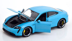 PORSCHE TAYCAN 2020 LIGHTBLUE-METALLIC — фото 3