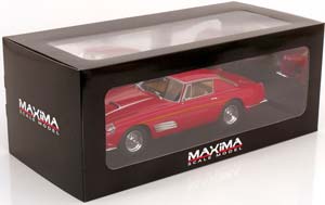 FERRARI 410 SUPERAMERICA SERIE 3 PININFARINA COUPE 1958 RED METALLIC — фото 3