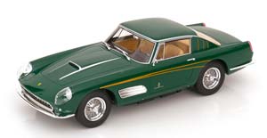 FERRARI 410 SUPERAMERICA SERIE 3 PININFARINA COUPE 1958 GREEN GOLDEN