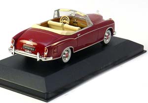 MERCEDES 220 SE W128 CONVERTIBLE 1958 RED — фото 2