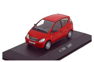 MERCEDES A-KLASSE W168 1997 RED