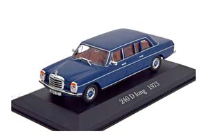 MERCEDES 240 D LONG VERSION 1973 BLUE