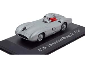 MERCEDES W196 R STREAMLINER 1955 SILVER