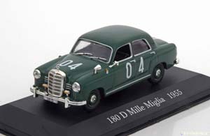 MERCEDES 180 D PONTON NO 04 MILLE MIGLIA 1955