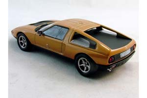 MERCEDES-BENZ C-111-II (1970), MERCEDES-BENZ OFFIZIELLE MODELL-SAMMLUNG 22, BROWN — фото 4