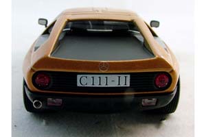 MERCEDES-BENZ C-111-II (1970), MERCEDES-BENZ OFFIZIELLE MODELL-SAMMLUNG 22, BROWN — фото 5