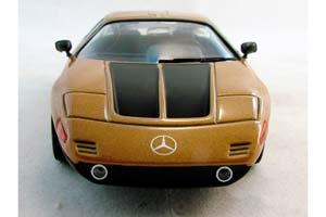 MERCEDES-BENZ C-111-II (1970), MERCEDES-BENZ OFFIZIELLE MODELL-SAMMLUNG 22, BROWN — фото 6