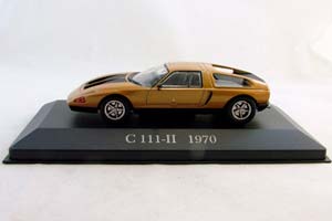 MERCEDES-BENZ C-111-II (1970), MERCEDES-BENZ OFFIZIELLE MODELL-SAMMLUNG 22, BROWN — фото 7