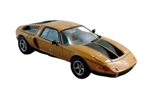 MERCEDES-BENZ C-111-II (1970), MERCEDES-BENZ OFFIZIELLE MODELL-SAMMLUNG 22, BROWN