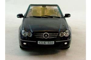 MERCEDES-BENZ CLK 350 CONVERTIBLE (2005), MERCEDES-BENZ OFFIZIELLE MODELL-SAMMLUNG 31, ТЕМНО-СИНИЙ — фото 3