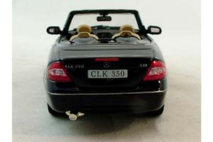 MERCEDES-BENZ CLK 350 CONVERTIBLE (2005), MERCEDES-BENZ OFFIZIELLE MODELL-SAMMLUNG 31, ТЕМНО-СИНИЙ — фото 4