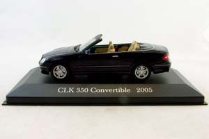 MERCEDES-BENZ CLK 350 CONVERTIBLE (2005), MERCEDES-BENZ OFFIZIELLE MODELL-SAMMLUNG 31, ТЕМНО-СИНИЙ — фото 7