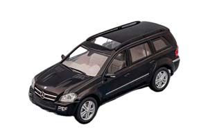 MERCEDES-BENZ GL 500 4MATIC (2006), MERCEDES-BENZ OFFIZIELLE MODELL-SAMMLUNG 47, BLACK