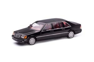 MERCEDES-BENZ S600 W140 CARAT DUCHATELET LIMOUSINE +60 CM БРАБУС ЧЕРНЫЙ С КРАСНЫМ САЛОНОМ