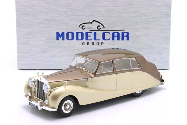 ROLLS-ROYCE SILVER WRAITH EMPRESS BY HOOPER 1956 BROWN / GOLD / РОЛЛС-РОЙКЕ СЕРЕБРИСТЫЙ ВРАЙТ ЕМПРЕСС ХУПЕР КОРИЧНЕВЫЙ ЗОЛОТОЙ — фото 3