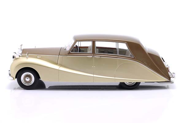 ROLLS-ROYCE SILVER WRAITH EMPRESS BY HOOPER 1956 BROWN / GOLD / РОЛЛС-РОЙКЕ СЕРЕБРИСТЫЙ ВРАЙТ ЕМПРЕСС ХУПЕР КОРИЧНЕВЫЙ ЗОЛОТОЙ — фото 4