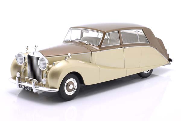 ROLLS-ROYCE SILVER WRAITH EMPRESS BY HOOPER 1956 BROWN / GOLD / РОЛЛС-РОЙКЕ СЕРЕБРИСТЫЙ ВРАЙТ ЕМПРЕСС ХУПЕР КОРИЧНЕВЫЙ ЗОЛОТОЙ