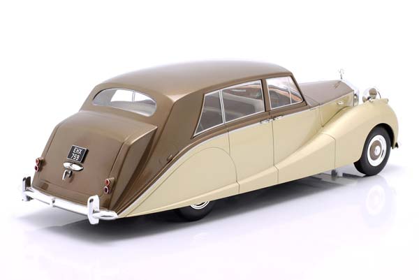 ROLLS-ROYCE SILVER WRAITH EMPRESS BY HOOPER 1956 BROWN / GOLD / РОЛЛС-РОЙКЕ СЕРЕБРИСТЫЙ ВРАЙТ ЕМПРЕСС ХУПЕР КОРИЧНЕВЫЙ ЗОЛОТОЙ — фото 2