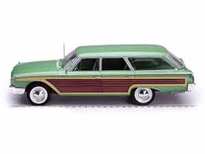 FORD COUNTRY SQUIRE ЗЕЛЕНЫЙ С ПАНЕЛЬЮ ПОД ДЕРЕВО — фото 2