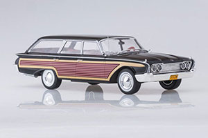 FORD COUNTRY SQUIRE 1960 BLACK/WOOD — фото 4