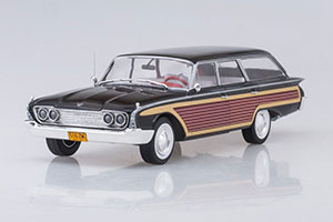 FORD COUNTRY SQUIRE 1960 BLACK/WOOD — фото 5