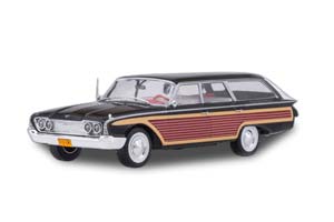 FORD COUNTRY SQUIRE 1960 BLACK/WOOD