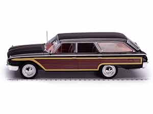 FORD COUNTRY SQUIRE 1960 WOODY ЧЕРНЫЙ — фото 2