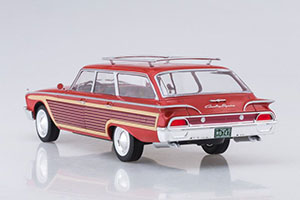 FORD COUNTRY SQUIRE 1960 RED/WOOD — фото 6
