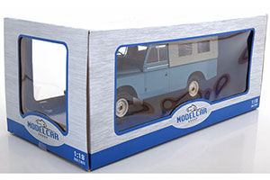 LAND ROVER 109 PICK UP SERIES II 4X4 (С ТЕНТОМ) 1959 BLUE/GREY — фото 4
