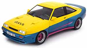 OPEL MANTA B MATTIG FROM THE MOVIE MANTA MANTA 1991 YELLOW BLUEMETALLIC PURPLE / ОПЕЛЬ МАНТА МАТТИГ МОВИЕ ЖЕЛТЫЙ СИНИЙ МЕТАЛЛИК ФИОЛЕТОВЫЙ