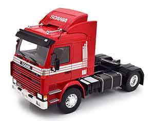 SCANIA 143 TOPLINE TOWING VEHICLE RED SILVER — фото 5
