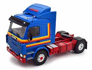 SCANIA 143M TOPLINE СЕДЕЛЬНЫЙ ТЯГАЧ 1987 СИНИЙ С КРАСНОЙ РАМОЙ — фото 5