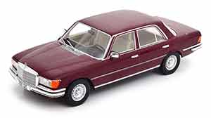 MERCEDES W116 350 SE 1972 DARK RED / МЕРСЕДЕС W116 350 SE 1972 ТЕМНО-КРАСНЫЙ — фото 4