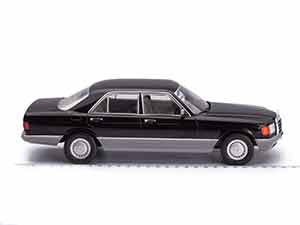 MERCEDES W126 560 S S-CLASS 1986 BLACK/GREY / МЕРСЕДЕС 560 ЧЕРНО-СЕРЫЙ — фото 3