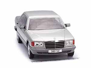MERCEDES 380SE S-CLASS W126 1979 SILVER — фото 6