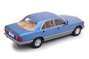 MERCEDES 500SE S-CLASS W126 1979 METALLIC BLUE — фото 2