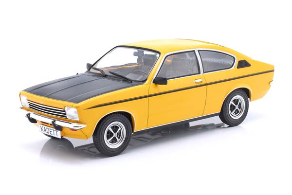 OPEL KADETT C SR COUPE OCHRE-YELLOW MATT-BLACK