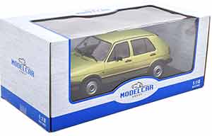 VW VOLKSWAGEN GOLF II GTI 5-DOORS 1984 METALLIC LIGHT GREEN — фото 3