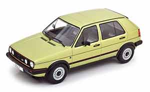 VW VOLKSWAGEN GOLF II GTI 5-DOORS 1984 METALLIC LIGHT GREEN — фото 4