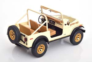 JEEP CJ-7 GOLDEN EAGLE 1976 WHITE GOLDEN — фото 2