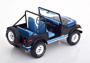 JEEP CJ-7 RENEGADE 1976 SCHWAZ BLUE LIGHTBLUE — фото 2