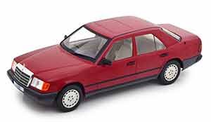 MERCEDES W124 E-CLASS 260E 1984 DARK RED / МЕРСЕДЕС W124 E-CLASS 260E 1984 ТЕМНО-КРАСНЫЙ — фото 4
