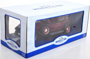 MERCEDES NURBURG 460 1928 DARK RED/BLACK / МЕРСЕДЕС НЮРБУРГ 460 ТЕМНО-КРАСНЫЙ — фото 13