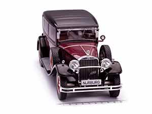 MERCEDES NURBURG 460 1928 DARK RED/BLACK / МЕРСЕДЕС НЮРБУРГ 460 ТЕМНО-КРАСНЫЙ — фото 8